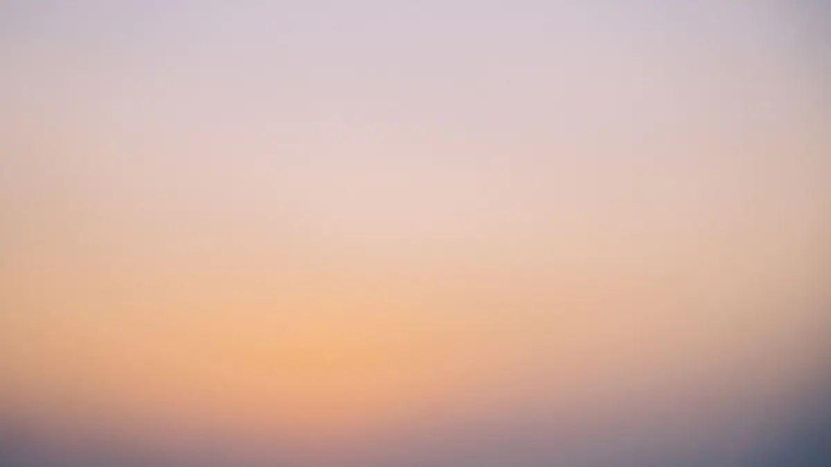Gradient twilight dusk sky